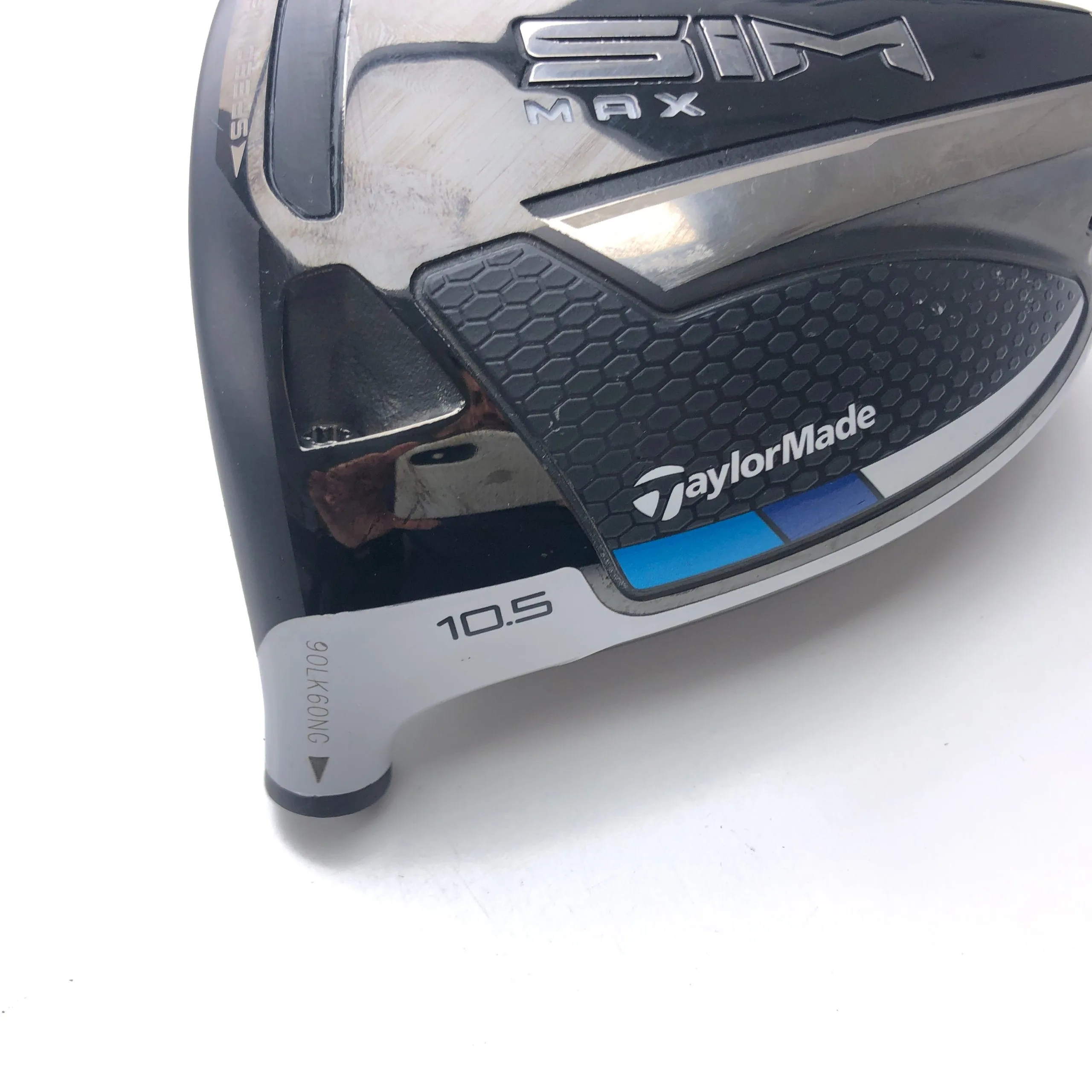 Used TaylorMade SIM Max Driver Head / Head Only / 10.5 Degrees / Left-Handed 5 Used TaylorMade SIM Max Driver Head / Head Only / 10.5 Degrees / Left-Handed - Image 3