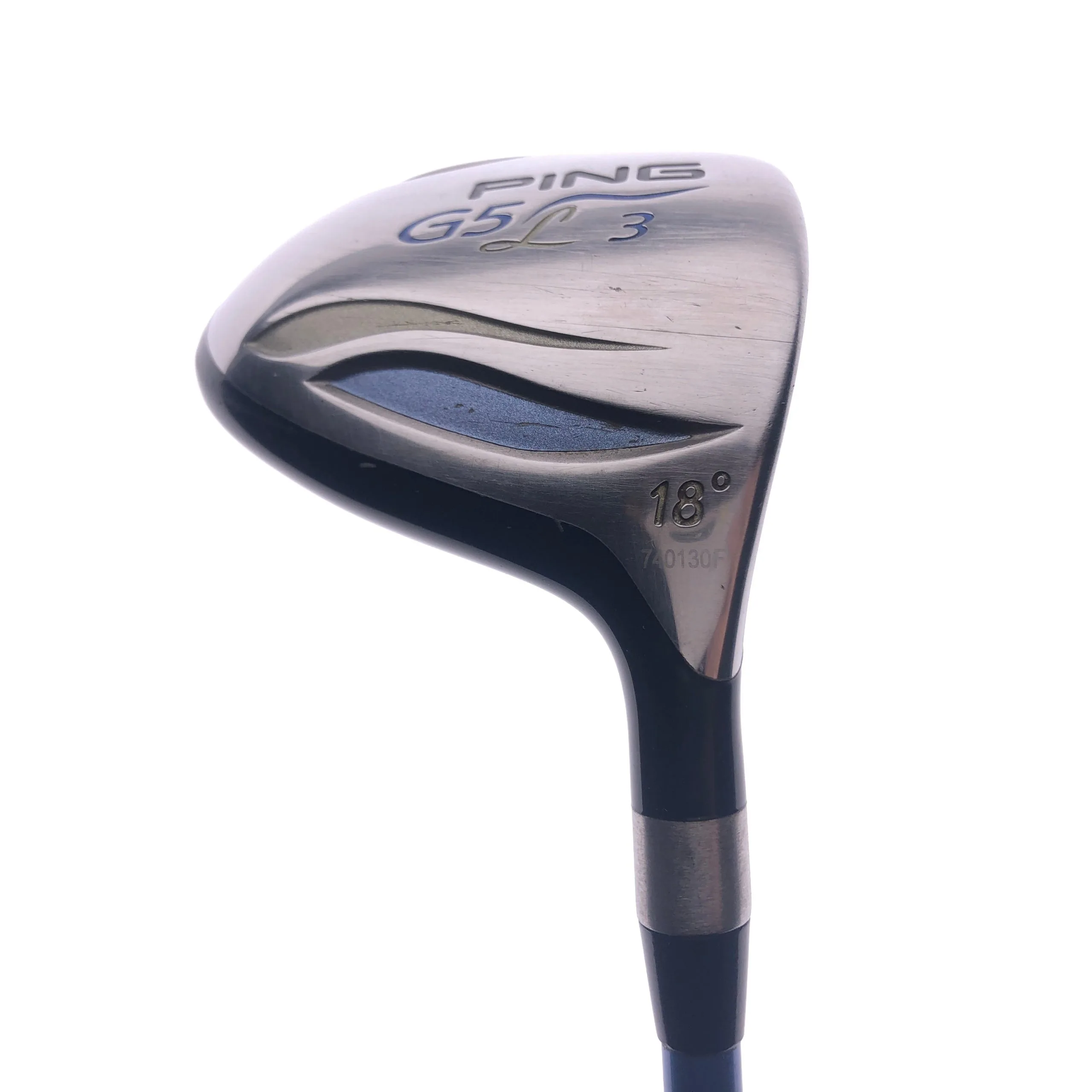 Used Ping G5 Ladies 3 Fairway Wood / 18 Degrees / Ping ULT Ladies Flex 4 Used Ping G5 Ladies 3 Fairway Wood / 18 Degrees / Ping ULT Ladies Flex - Image 2