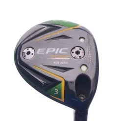 Used Callaway EPIC Flash Sub Zero 3 Wood / 15 Degrees / X-Stiff AutoFlex