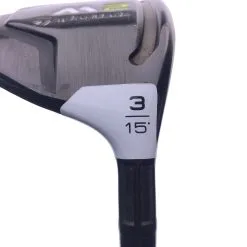 Used TaylorMade M2 2017 3 Fairway Wood / 15 Degrees / M2 Reax 65 Stiff Flex -Clubs sales 61cbd47968a1bf09e83168fe6afba21d