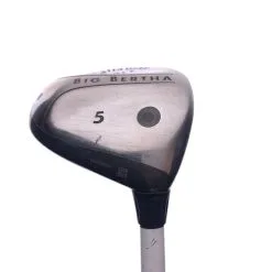 Used Callaway Big Bertha 2004 5 Fairway Wood / 18 Degrees / RCH Firm Stiff Flex -Clubs sales 63fd517223b3c03b9457ffc1285f21b2
