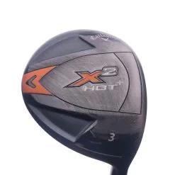 Used Callaway X2 Hot + 3 Fairway Wood / 15 Degrees / Callaway 65 Regular Flex