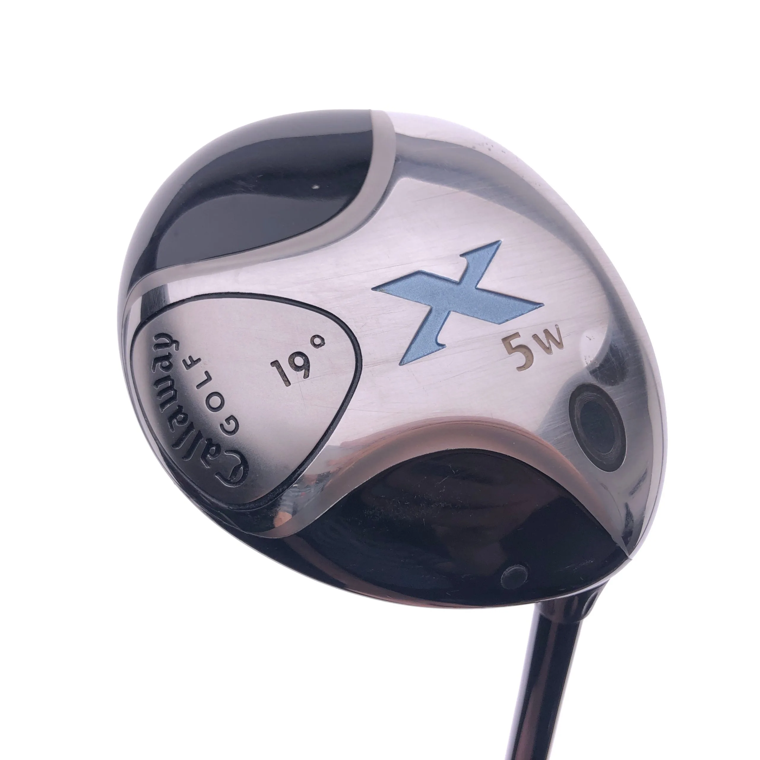 Used Callaway X Series Blue 5 Fairway Wood / 18 Degrees / Gems 55g Ladies Flex 4 Used Callaway X Series Blue 5 Fairway Wood / 18 Degrees / Gems 55g Ladies Flex - Image 2