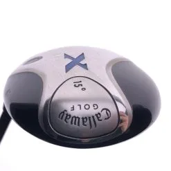 Used Callaway X Series Blue 3 Fairway / 15 Degrees / Ladies Flex / Left-Handed -Clubs sales 6e270212c2ff3211ddf48b2e3abea4b7