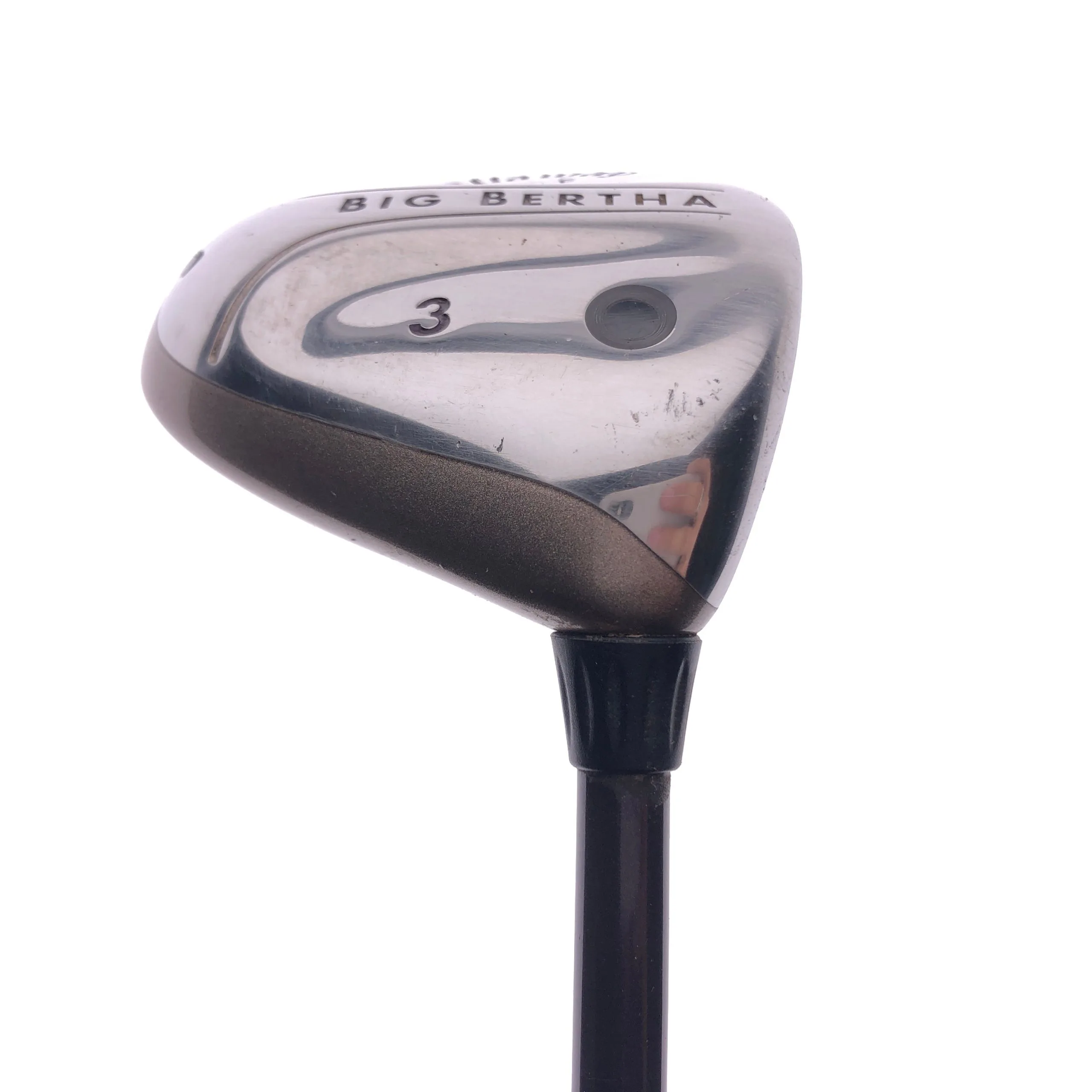 Used Callaway Big Bertha 2004 3 Fairway Wood / 15 Degrees / Callaway Ladies Flex 4 Used Callaway Big Bertha 2004 3 Fairway Wood / 15 Degrees / Callaway Ladies Flex - Image 2