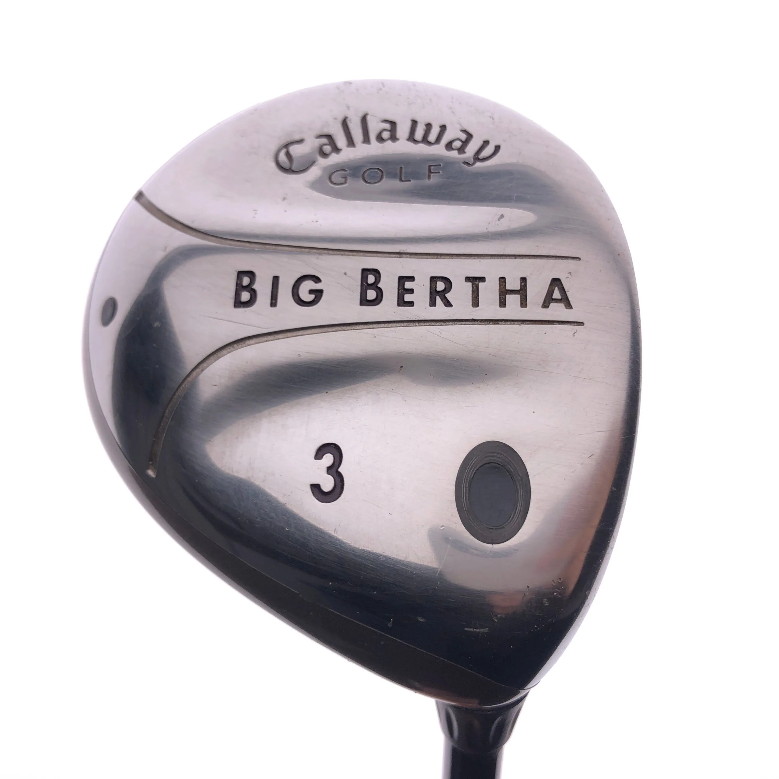 Used Callaway Big Bertha 2004 3 Fairway Wood / 15 Degrees / Callaway Ladies Flex 3 Used Callaway Big Bertha 2004 3 Fairway Wood / 15 Degrees / Callaway Ladies Flex