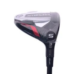 NEW TaylorMade Stealth Plus 3 Fairway Wood / 15 Degrees / HZRDUS Stiff Flex -Clubs sales 852faaf1af293ebf26be43be32ee727f