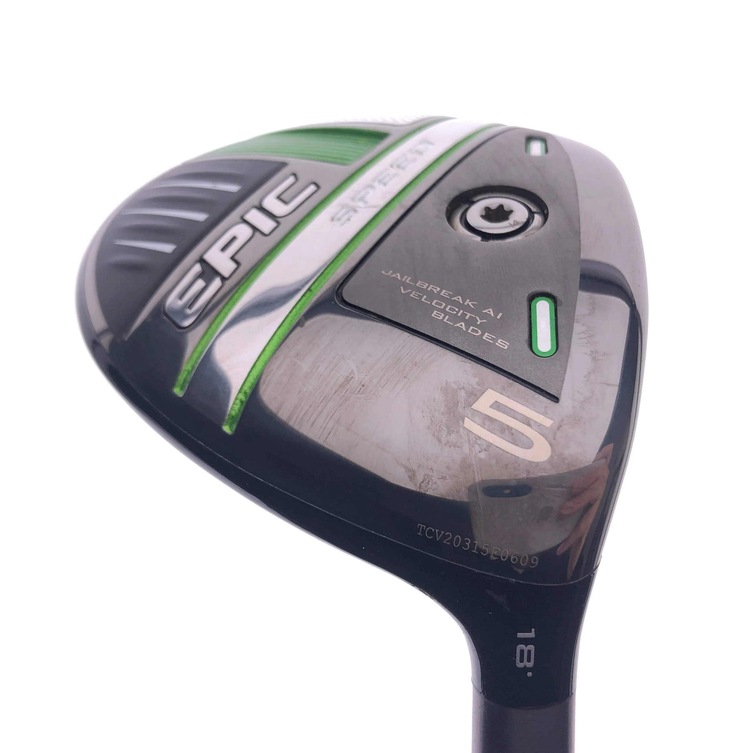 Used TOUR ISSUE Callaway Epic Speed 5 Fairway Wood / 18 Degrees / X-Stiff Flex 4 Used TOUR ISSUE Callaway Epic Speed 5 Fairway Wood / 18 Degrees / X-Stiff Flex - Image 2