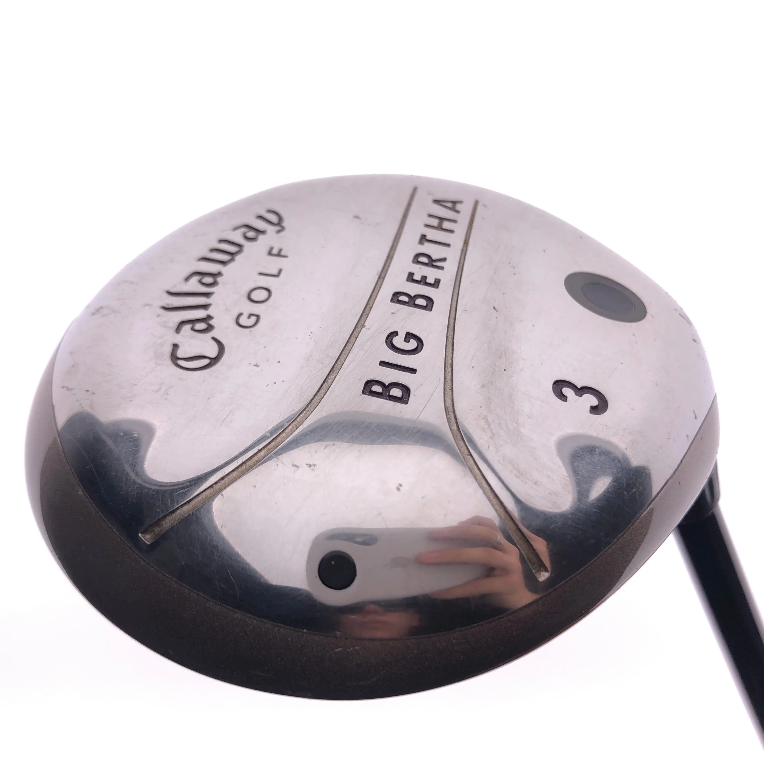 Used Callaway Big Bertha 2004 3 Fairway Wood / 15 Degrees / Callaway Ladies Flex 6 Used Callaway Big Bertha 2004 3 Fairway Wood / 15 Degrees / Callaway Ladies Flex - Image 4