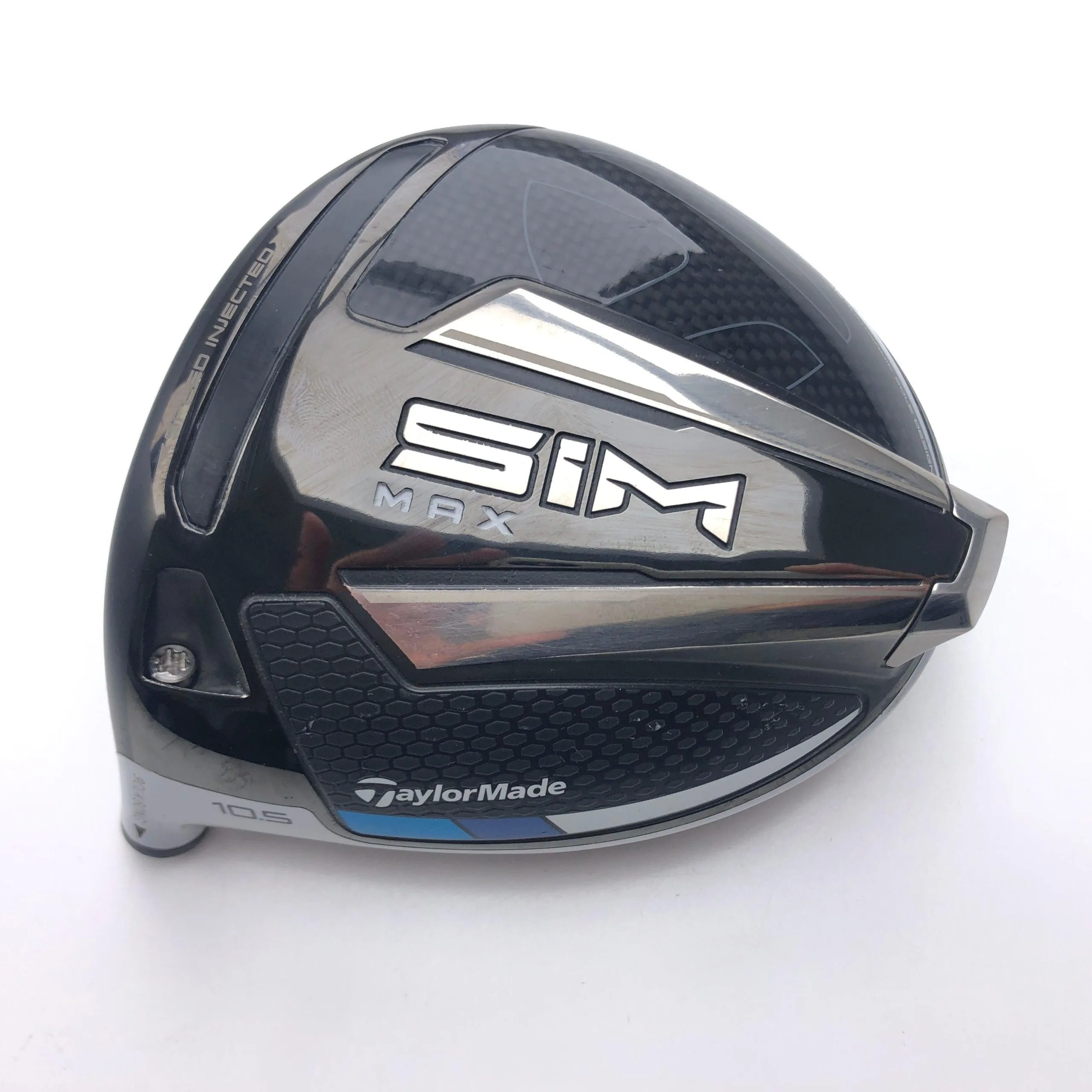 Used TaylorMade SIM Max Driver Head / Head Only / 10.5 Degrees / Left-Handed 3 Used TaylorMade SIM Max Driver Head / Head Only / 10.5 Degrees / Left-Handed