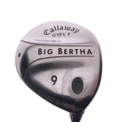 Used Callaway Big Bertha 2004 9 Fairway Wood / 24 Degrees / Callaway Ladies Flex