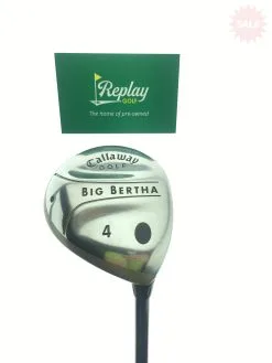 Callaway 2004 Big Bertha 4 Fairway Wood / 17 Degrees / Ladies Flex