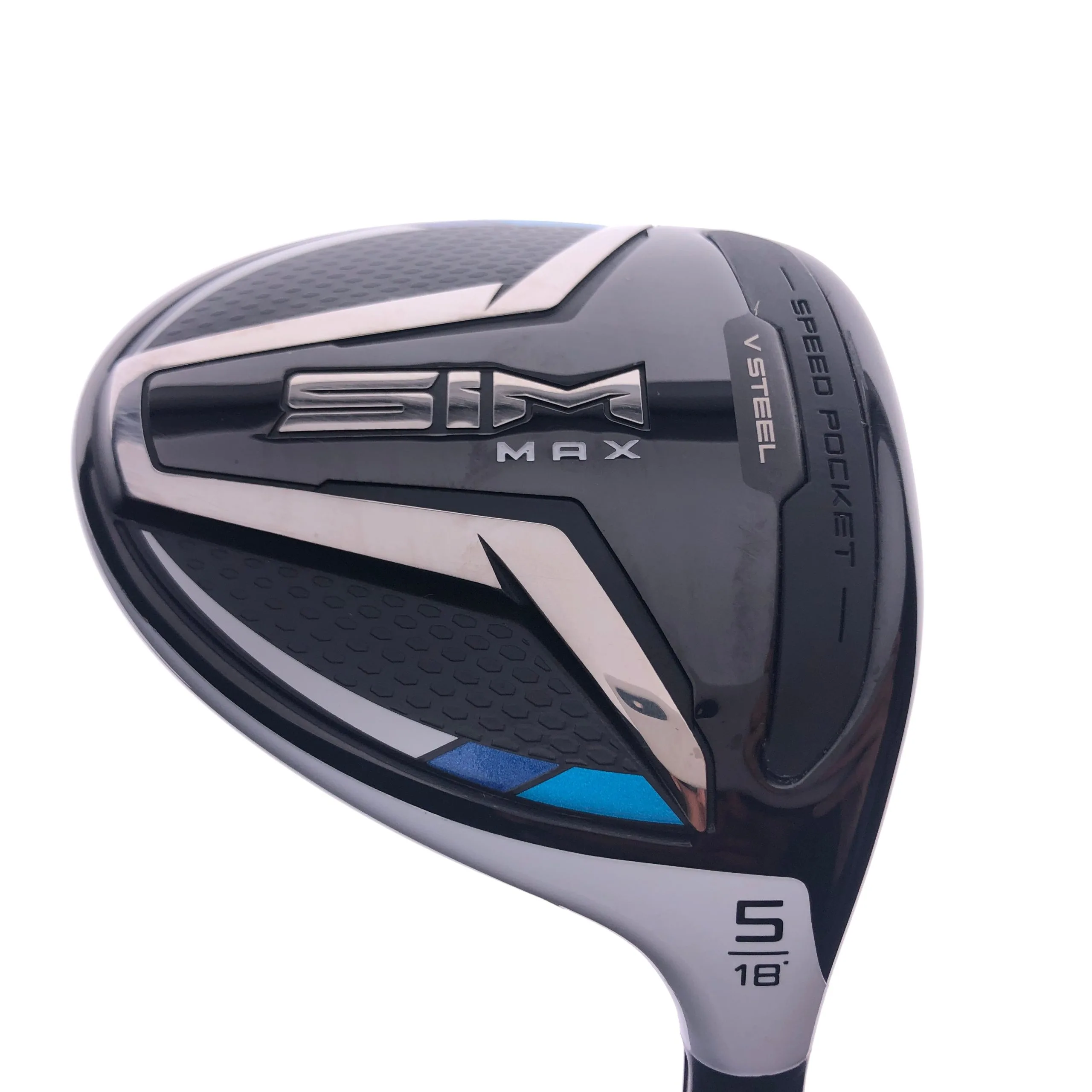 Used TaylorMade SIM Max 5 Fairway Wood / 18 Degrees / Aldila NV 45 Ladies Flex 4 Used TaylorMade SIM Max 5 Fairway Wood / 18 Degrees / Aldila NV 45 Ladies Flex - Image 2