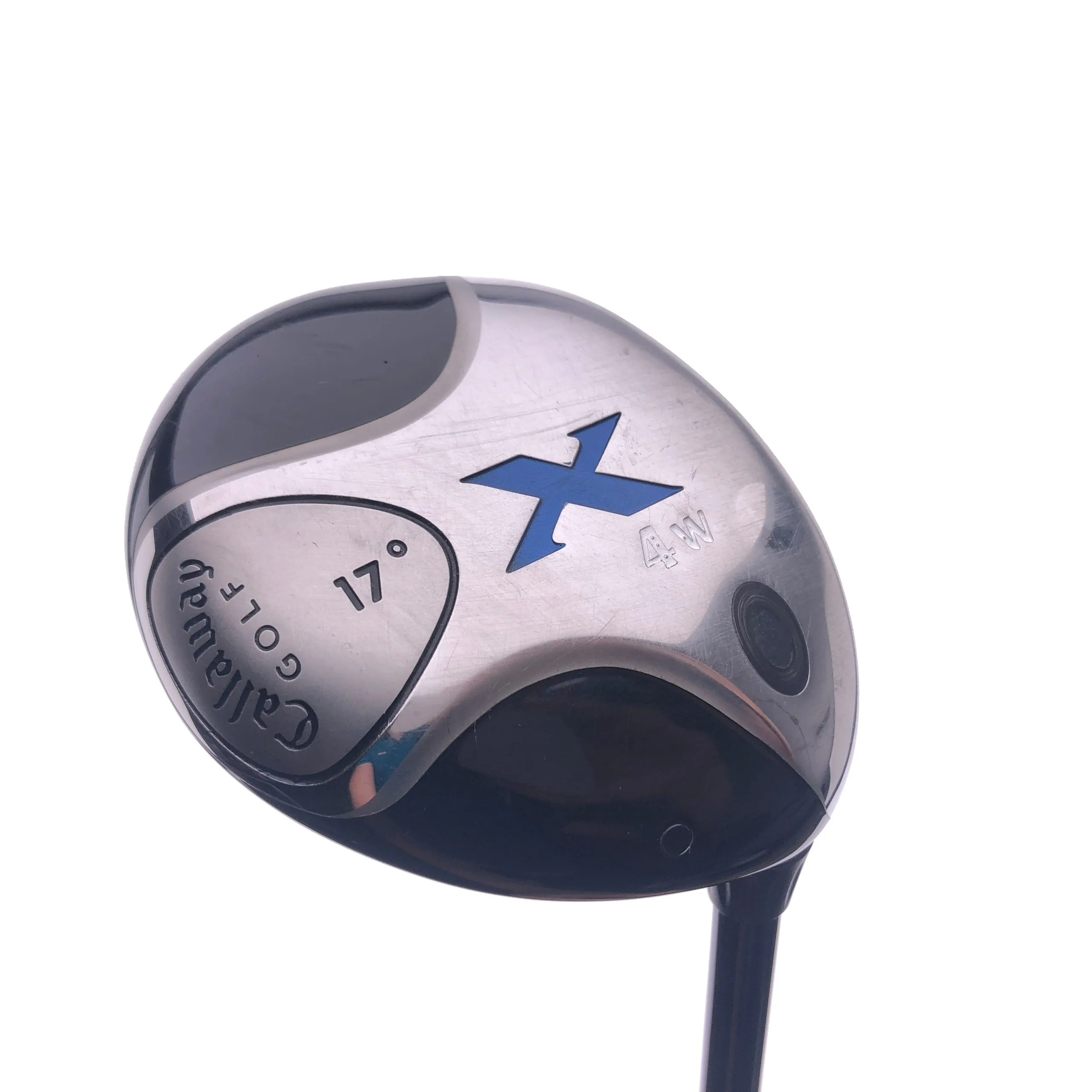 Used Callaway X Series Blue 4 Fairway Wood / 17 Degrees / Fujikura 65 Stiff Flex 4 Used Callaway X Series Blue 4 Fairway Wood / 17 Degrees / Fujikura 65 Stiff Flex - Image 2