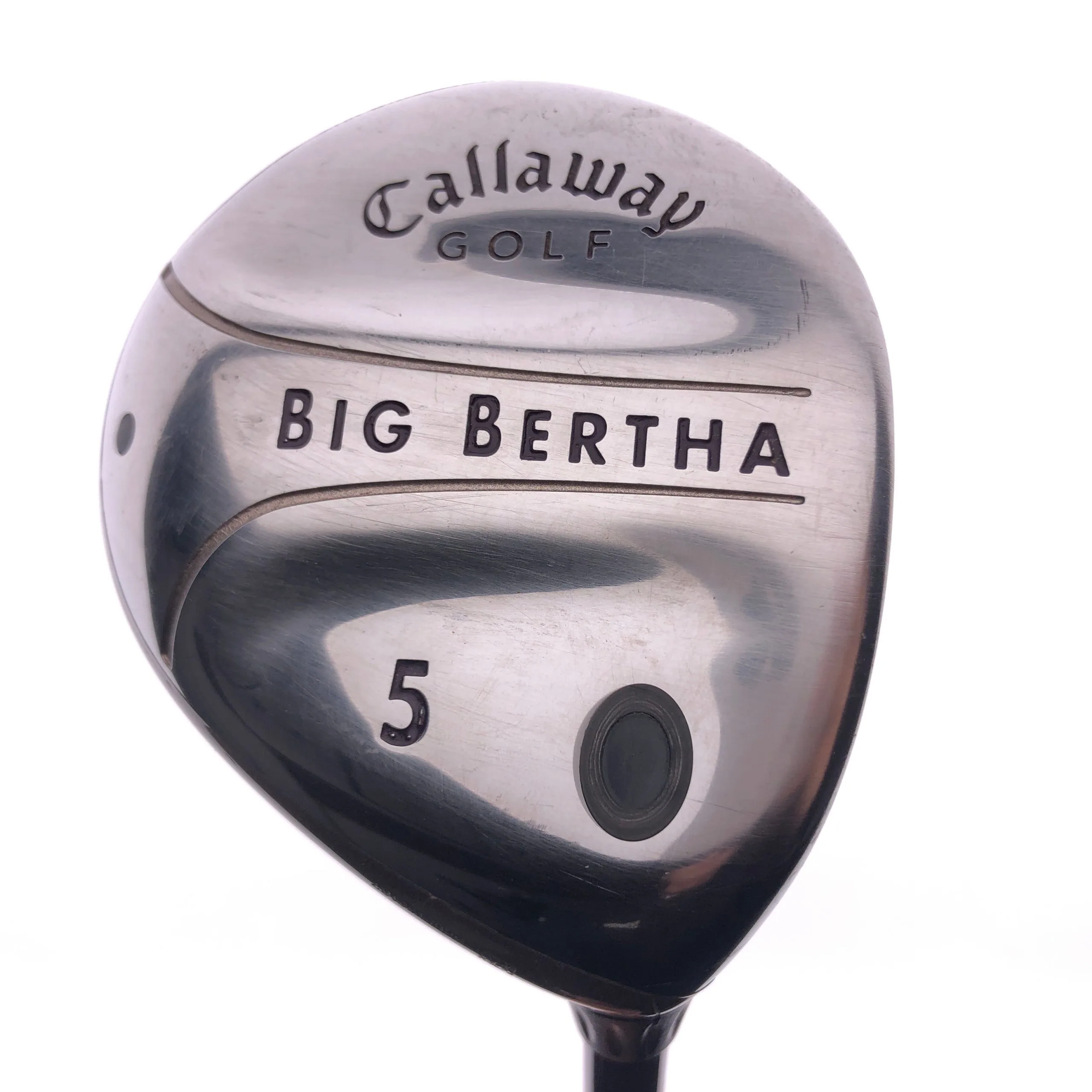 Used Callaway Big Bertha 2004 5 Fairway Wood / 18 Degrees / Callaway Ladies Flex 3 Used Callaway Big Bertha 2004 5 Fairway Wood / 18 Degrees / Callaway Ladies Flex