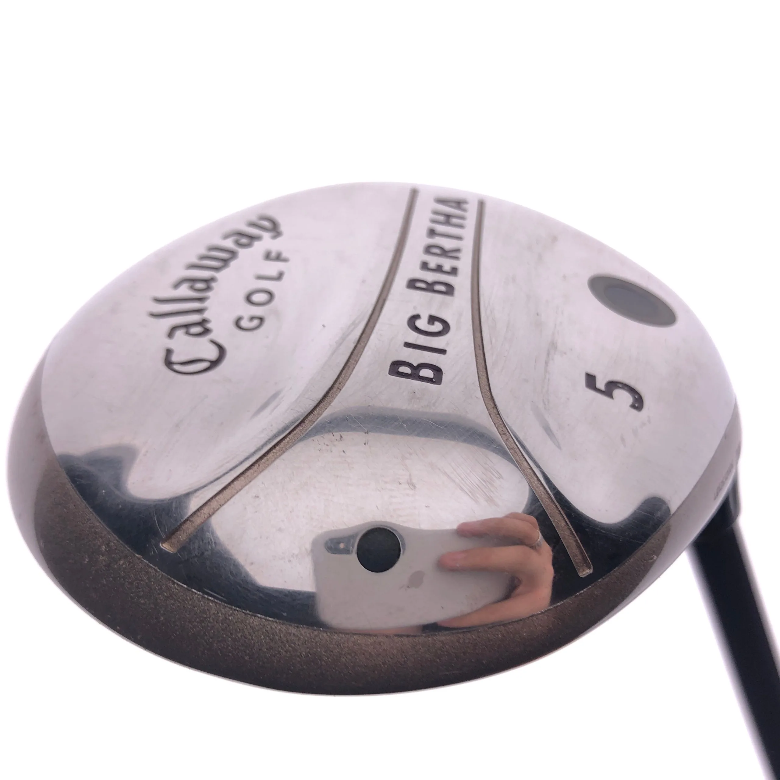 Used Callaway Big Bertha 2004 5 Fairway Wood / 18 Degrees / Callaway Ladies Flex 6 Used Callaway Big Bertha 2004 5 Fairway Wood / 18 Degrees / Callaway Ladies Flex - Image 4
