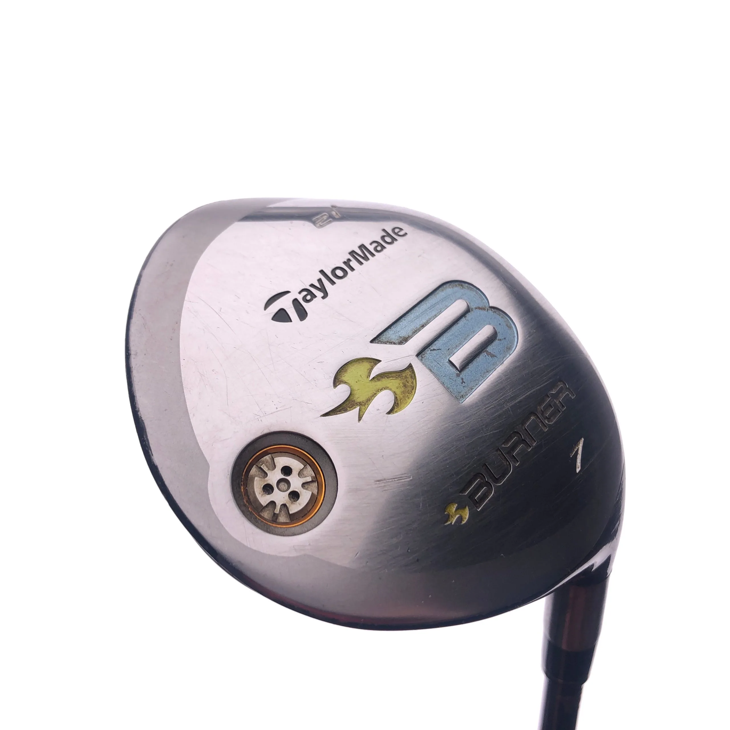 Used TaylorMade Burner 2009 7 Fairway Wood / 21 Degrees / REAX 49g Ladies Flex 4 Used TaylorMade Burner 2009 7 Fairway Wood / 21 Degrees / REAX 49g Ladies Flex - Image 2