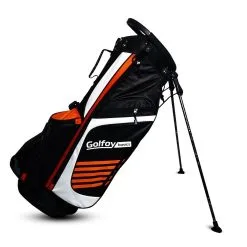 Golfoy Basics Delta II Lightweight Stand Bag -Clubs sales gbs orange 2 1