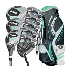 Ray Cook Gyro Women's Graphite Golf Set - Right Hand - Ladies Flex - 9 Clubs + Bag -Clubs sales gyrocompwomens 47888.1579285403 1