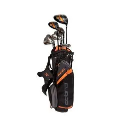 Cobra King Jr Golf Set - Right Hand - 7 Clubs + Bag (Age 10-12 Year)